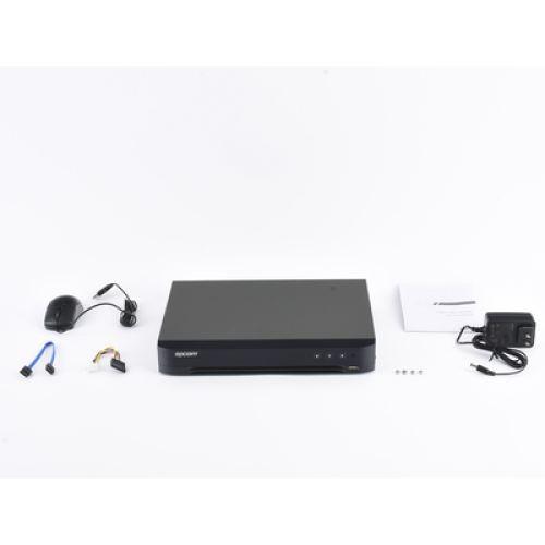 DVR 16 Canales TurboHD + 8 Canales IP / 5 Megapixel Lite - 3K Lite / Acusense (Evita Falsas Alarmas) / Audio por Coaxitron / 1 Bahía de Disco Duro / H.265+ / Salida de Video en Full HD