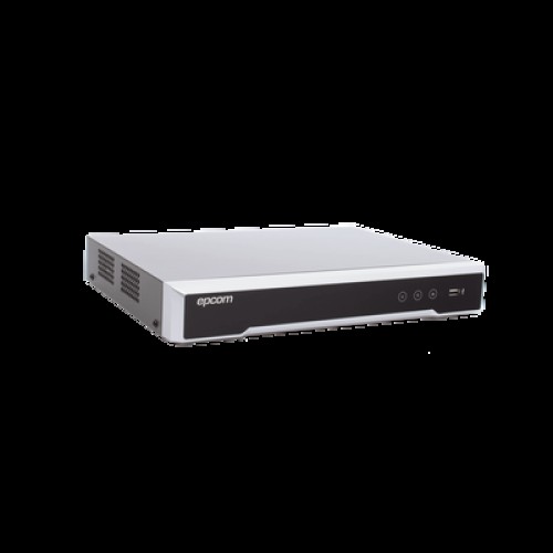 DVR 8 Canales TurboHD + 8 Canales IP / 8 Megapixel (4K) / Acusense (Evita Falsas Alarmas) / Audio por Coaxitron / 8 Entradas de Alarma / 4 Salida de Alarma / H.265+