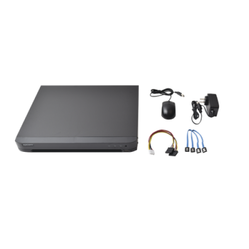 DVR 8 Canales TurboHD + 4 Canales IP/ 4 Megapixel/ Acusense/ 1 Bahía de Disco Duro / 1 Canal de Audio / Videoanálisis