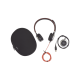 Jabra Evolve 40 Duo con Conexión USB / 3.5 mm, indicador de ocupado y cancelación de ruido pasiva (6399-823-109)