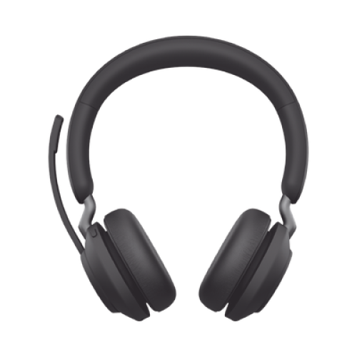 Jabra Evolve2 65, Auricular stereo versión UC con aislamiento de ruido activa, dongle USB-A indicador de ocupado (Busylight) (26599-989-999)