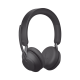 Jabra Evolve2 65, Auricular stereo versión UC con aislamiento de ruido activa, dongle USB-A indicador de ocupado (Busylight) (26599-989-999)