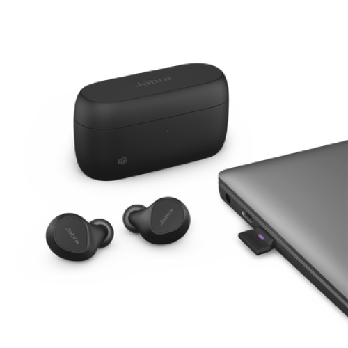Jabra Evolve2 Buds, Auriculares versión MS con cancelación de ruido activa, Bluetooth conexion hasta 2 dispositivos (20797-999-999) Jabra Evolve2 Buds, Auriculares versión MS con cancelación de ruido activa, Bluetooth conexion hasta 2 dispositivos (20797-999-999)