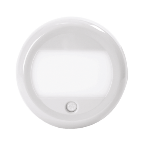 Luz de cortesía circular LED para iluminación de interiores con sensor de movimiento PIR 