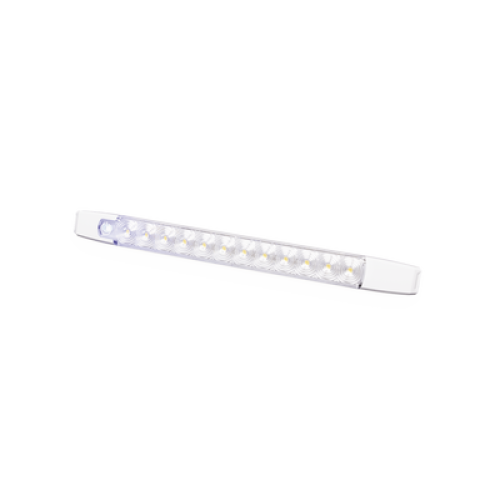Luz Auxiliar LED Rectangular, 12 LED, 12-24 Vdc,  360 lúmenes