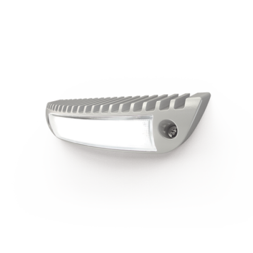Luz de cortesía con bisel color blanco ideal para ambulancias y vehículos de rescate