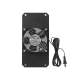 Kit de Ventilador, para Instalación en Gabinetes AccessPlus de Hoffman, de 115 Vca, 100 CFM, De Aluminio, Color Negro