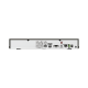 DVR 4 Canales 4K TURBOHD + 4 Canales IP / 8 Megapixel (4K) / Audio Bidireccional por Coaxitron / ACUSENSE  / 1 Bahía de Disco Duro / Salida de Video en Full HD / H.265+