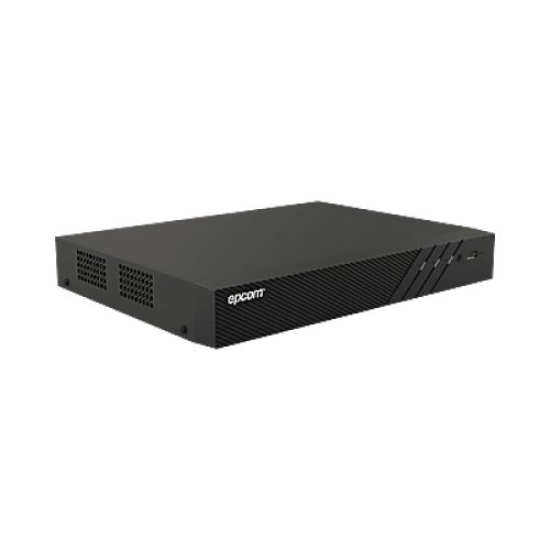 DVR 16 Canales TURBOHD + 16 Canales IP / 8 Megapixel (4K) / Audio Bidireccional/ ACUSENSE / 1 Bahía de Disco Duro / Salida de Video en 4K / H.265+