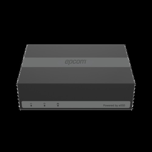 (SSD) DVR 4 Megapíxel Lite / 4 Canales TurboHD + 1 Canal IP / 15 Días de Grabación / Unidad de Estado Solido Incluido / H.265+ / Acusense Lite (Evita Falsas Alarmas) / Diseño Ultra Compacto / Extra Silencioso / eSSD de 480 GB