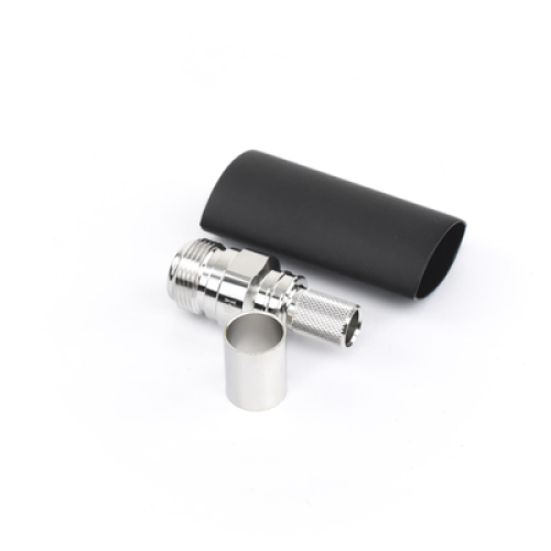 Conector N Hembra Plegable con Pin Cautivo para cables RG8 LMR-400