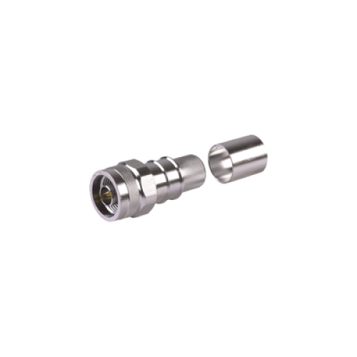 Conector N Macho Plegable con Pin Cautivo para cable LMR600, LP600 Conector N Macho Plegable con Pin Cautivo para cable LMR600, LP600