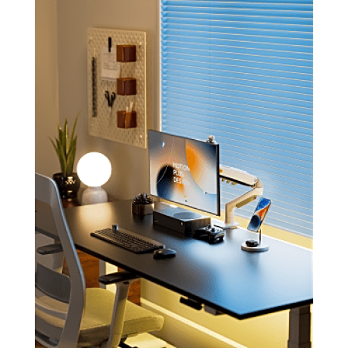 Brazo Ajustable para Monitor Ergonómico / Compatible con Monitores de 17