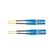 Jumper de Fibra Optica Monomodo 9/125 OS2, LC-LC Duplex, OFNR (Riser), Color Amarillo, 8 Metros (26.25 Pies)