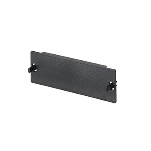 Placa Ciega FAP, Para Reservar Espacio de Uso Futuro en Paneles de Fibra Óptica, Color Negro Placa Ciega FAP, Para Reservar Espacio de Uso Futuro en Paneles de Fibra Óptica, Color Negro