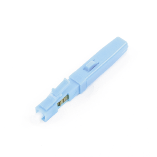 Conector Rápido de Instalación en Campo, Monomodo, LC/UPC, Pre-Pulido, Re-Terminable para Fibra Drop Plana
