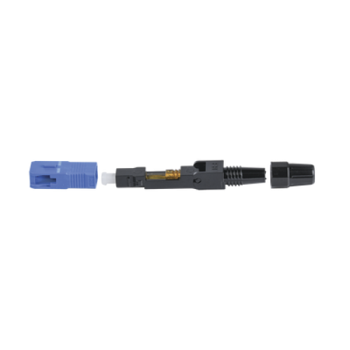 Conector Rápido de Instalación en Campo, Monomodo, SC/UPC, Pre-Pulido, Re-Terminable, Ideal para Aplicaciones FTTx