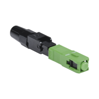 Conector Rápido de Instalación en Campo, Monomodo, SC/APC, Pre-Pulido, Re-Terminable, Ideal para Aplicaciones FTTx Conector Rápido de Instalación en Campo, Monomodo, SC/APC, Pre-Pulido, Re-Terminable, Ideal para Aplicaciones FTTx