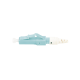 Conector de Fibra Óptica Pre-Pulido LightBow LC Simplex, Multimodo 50/125 (OM3/OM4), Re-Terminable, Color Aqua