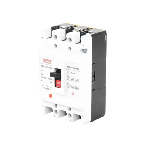 Protección Térmica/ Interruptor 3P, 100A, Corriente Alterna 690 V CA Trifásica. Protección Térmica/ Interruptor 3P, 100A, Corriente Alterna 690 V CA Trifásica.