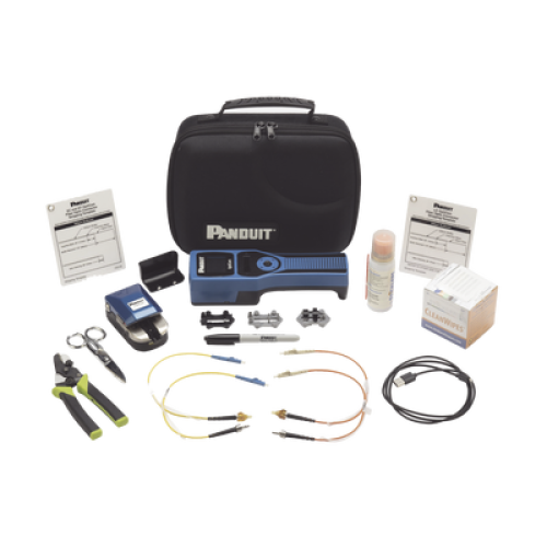 Kit Completo de Herramienta OCTT Opticam 2 de Panduit, para Terminación de Conectores Pre-Pulidos LC, SC o ST, Incluye Desforradora y Cleaver