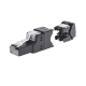 Plug RJ45 UTP, Instalación Recta, Terminación en Campo Certificable, Compatible con Cat5e, Cat6 y Cat6A, Color Negro