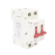 Protección Térmica/ Interruptor 2P, 20 A,  Corriente Directa  800 Vcc para Aplicación Fotovoltaica Montaje Riel DIN