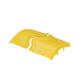 Tapa de Bajada Vertical Exterior de 45º, Para uso con Canaletas 12X4 FiberRunner™, Color Amarillo Tapa de Bajada Vertical Exterior de 45º, Para uso con Canaletas 12X4 FiberRunner™, Color Amarillo