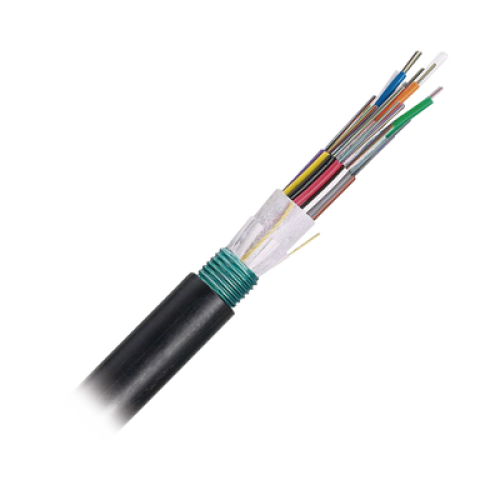 Cable de Fibra Óptica de 12 Hilos, OSP (Planta Externa), Armada, 250um, Monomodo OS2, Precio Por Metro