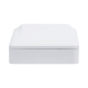 Caja Terminal de Fibra Óptica (Roseta) con 2 Acopladores SC/APC, Blanca