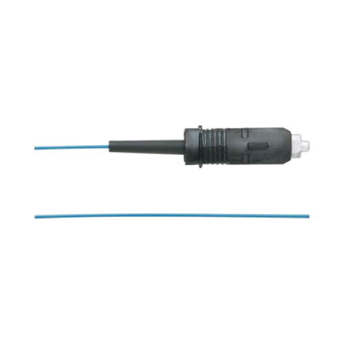 Pigtail de Fibra Óptica SC Simplex, Multimodo OM3 50/125, 900um, Color Aqua, 1 Metro (3.28 Pies)