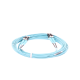 Jumper de Fibra Optica Multimodo 50/125 OM3, LC-LC Duplex, OFNR (Riser), Color Aqua, 5 Metros (16.40 Pies)