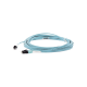 Jumper de Fibra Optica Multimodo 50/125 OM4, LC-LC Duplex, OFNR (Riser), Color Aqua, 10 Metros (32.81 Pies) Jumper de Fibra Optica Multimodo 50/125 OM4, LC-LC Duplex, OFNR (Riser), Color Aqua, 10 Metros (32.81 Pies)