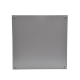 Gabinete de Acero, Nema 4 -IP 66 de 60 x 60 x 25 cm con Platina y certificado UL.