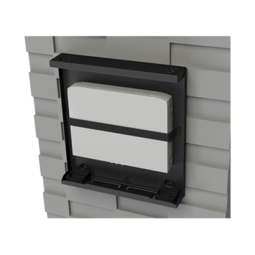 Gabinete Metálico de Seguridad para DVR/NVR, Ancho 396 mm x 78 mm de Alto x 