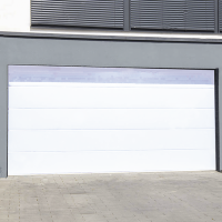Puerta de Garage de Alta Calidad / Linea Central / Color Blanco 20X9 pies, AISLADA, Estilo Americana. Puerta de Garage de Alta Calidad / Linea Central / Color Blanco 20X9 pies, AISLADA, Estilo Americana.