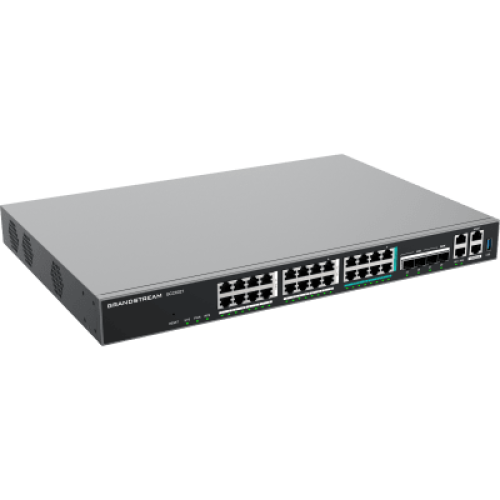 Router Todo-en-Uno GCC6021 con PBX de 50 Extensiones + Firewall + VPN + Switch de 16 Puertos GbE + 4x SFP+ 10 GbE y 8x 2.5 GbE / Gestión en la Nube con GDMS Router Todo-en-Uno GCC6021 con PBX de 50 Extensiones + Firewall + VPN + Switch de 16 Puertos GbE + 4x SFP+ 10 GbE y 8x 2.5 GbE / Gestión en la Nube con GDMS