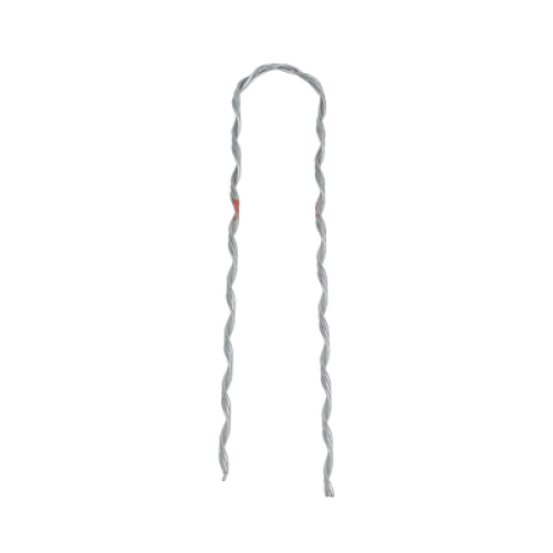 Remate Preformado para Fibra Óptica Figura 8, Span 100 m, para mensajero de acero con diámetro Φ 3.6  mm