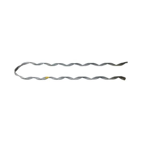 Remate Preformado de Acero Galvanizado para fibra Mini-ADSS, Diámetros 6-7 mm (Estructura de 4 hilos con Polvo Abrasivo) 