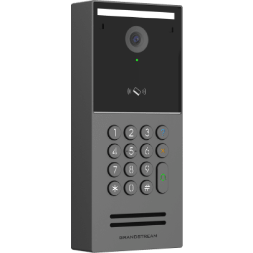 Videoportero IP Inteligente GDS3725 / 2K Ultra HD 1080p / Ángulo 127° / IA ISP con Análisis de Comportamiento / Lector RFID IC-ID NFC / Múltiples Métodos de Apertura / PoE Integrado / Protección IP66 IK10 / Interoper