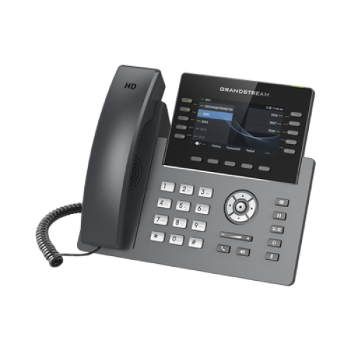 Teléfono IP Wi-Fi, Grado Operador, 10 líneas SIP con 5 cuentas, pantalla a color 4.3