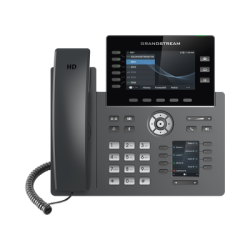 Teléfono IP Wi-Fi, Grado Operador, 6 líneas SIP con 6 cuentas, pantalla a color 4.3