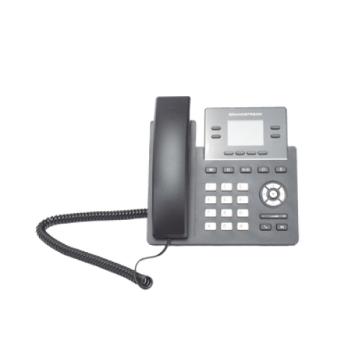 Teléfono IP Grado Operador, 4 líneas SIP con 2 cuentas, puertos Gigabit PoE, pantalla a color 2.4