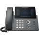 Teléfono IP Wi-Fi, Grado Operador, 12 líneas SIP con 6 cuentas, pantalla táctil  7