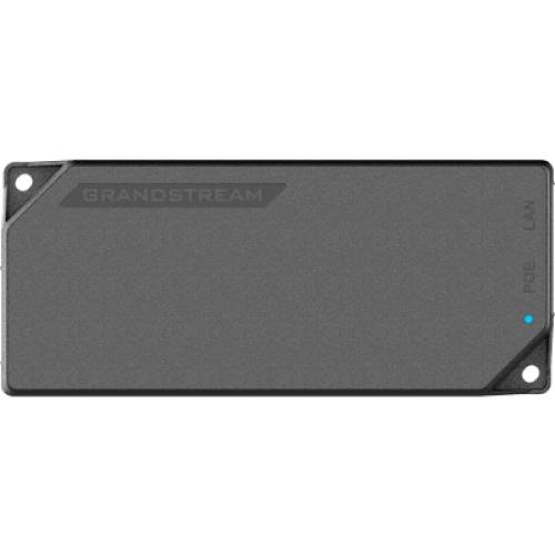 PoE Injector Grandstream 15W MultiGigabit / Compatible con IEEE 802.3af / 1x 2.5Gbps RJ45 LAN IN / 1x 2.5Gbps RJ45 LAN OUT con PoE 15.5W / 100~240VAC / 54VDC / Plug-and-Play / FCC, CE, RCM, IC