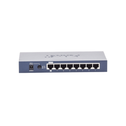 Switch Administrable de Escritorio de 8 Puertos Gigabit/ 2 Puertos SFP / 20 Gbps Switching / PoE In 802.3af/at / Dual Power DC + PoE / VLAN Q-in-Q / IPv6/IPv4/  Administración Remota con CloudNMS