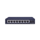 Switch de Escritorio No Administrable, 8 Puertos Gigabit 10/100/1000 Mbps, Tecnología de Ahorro de Energía de Hasta un 40% Switch de Escritorio No Administrable, 8 Puertos Gigabit 10/100/1000 Mbps, Tecnología de Ahorro de Energía de Hasta un 40%