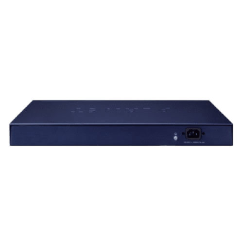 Switch PoE de 24 Puertos Gigabit 802.3af/at con Modo Extendido 250 m, 2 Puertos SFP 1000SX , Pantalla LCD para Configuración Básica, Hasta 300 W para PoE