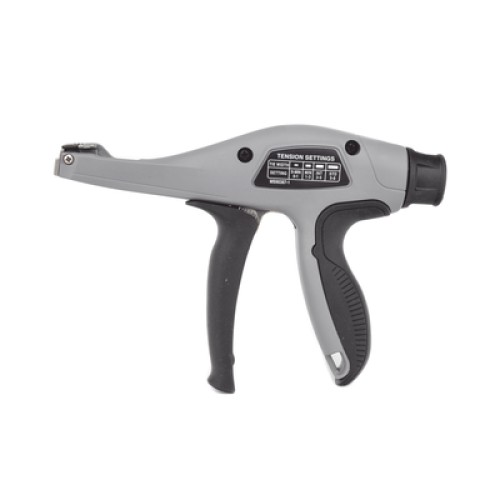 Pistola Manual para Instalación de Cinchos (Corbatas), con Fuerza Controlada Configurable de 8 a 50 lb, y Corte Automático