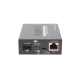 Convertidor de Medios PoE, 1 Puerto RJ45 Gigabit con Salida PoE 802.3af/at/bt (Hasta 60 W)/ 1 Puerto SFP 100/1000BASE-X